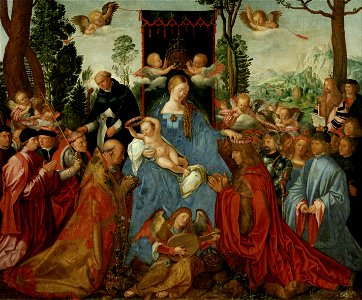 Rosenkranzfest 1606 - 1612 KHM GG 1900
