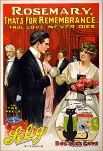 Rosemary, that's for remembrance True love never dies. LCCN2015645273