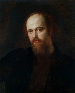 Dante Gabriel Rossetti by George Frederic WattsFXD