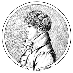 Rosenmueller, Johann Christian. Free illustration for personal and commercial use.