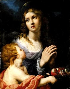 Alessandro Rosi - Santa con Putto (ca.1646)