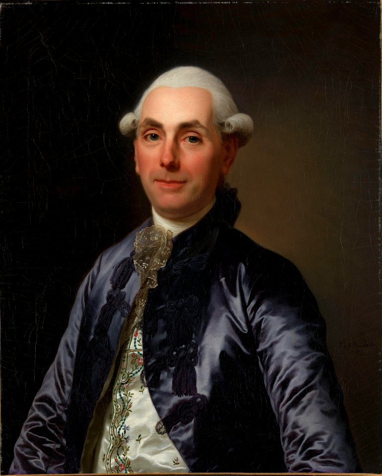 Alexander Roslin - Francois Puissant de la Villeguerit - NG.M.04314 - National Museum of Art, Architecture and Design
