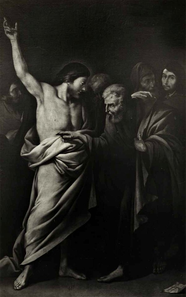 Rosa - Incredulità di san Tommaso, Museo Civico, Viterbo