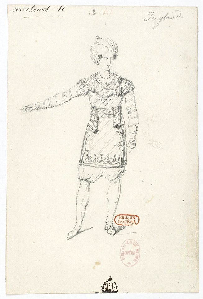 Rossini - Le siège de Corinthe - Hippolyte Lecomte - Paris 1826 - 13. Icoglans