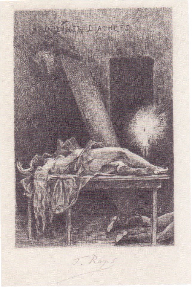 Rops - Essen mit Atheisten - 1882