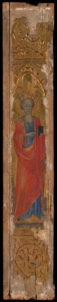 Rossello di Jacopo Franchi - Saint Catherine of Alexandria - 1953.26.1 - Yale University Art Gallery