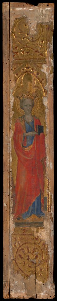 Rossello di Jacopo Franchi - Saint Catherine of Alexandria - 1953.26.1 - Yale University Art Gallery