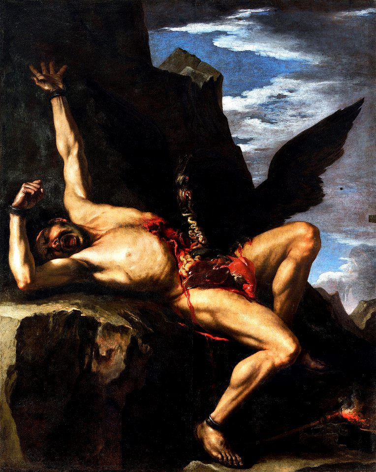 Rosa - Il supplizio di Prometeo, 1646-1648