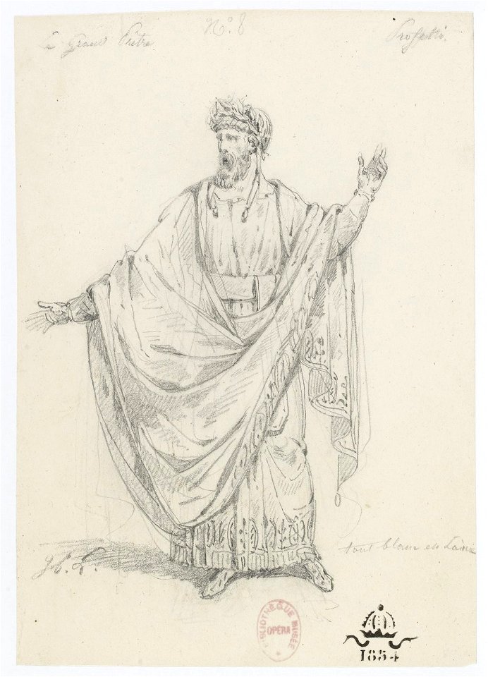 Rossini - Zelmira - Paris 1826 - Hippolyte Lecomte - Le Grand Prêtre - Mr Profeti