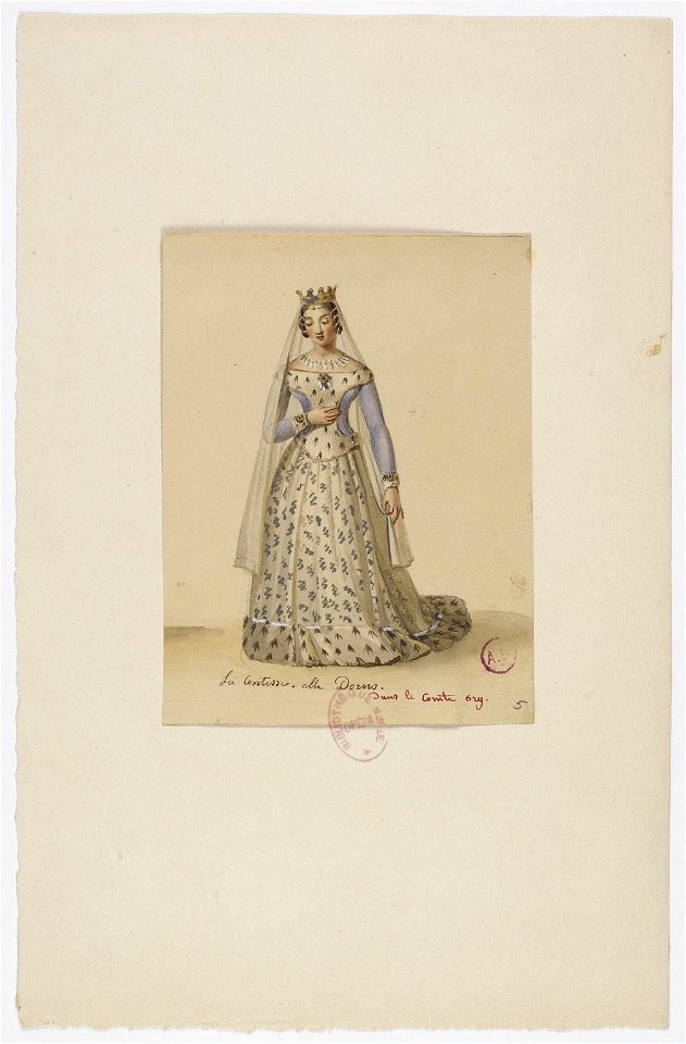 Rossini - Le comte Ory - Eugène Du Faget - Paris 1828 - 5. La comtesse, M. Dorns