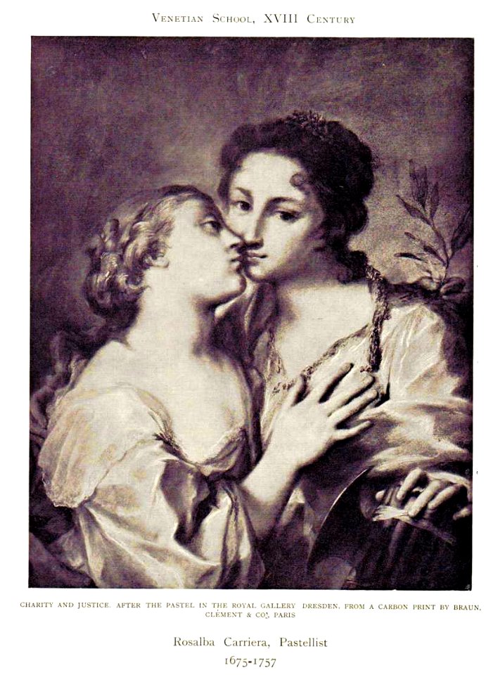 Rosalba Carriera - Charity and Justice