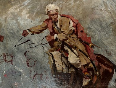 Франц Рубо - Исследования кавказских мужчин 02