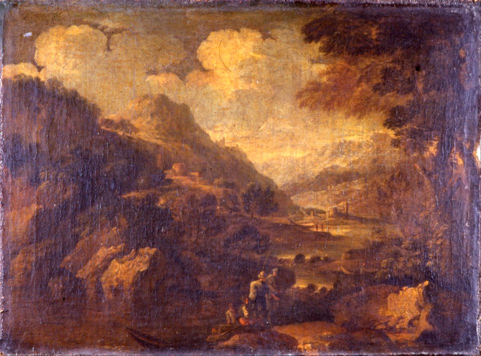 Rosa, Salvator - Mountainous Landscape - Google Art Project
