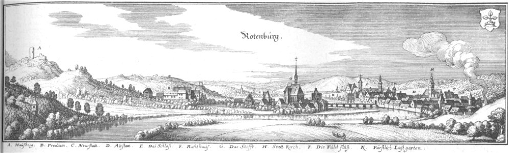 Rotenburg Merian 1655