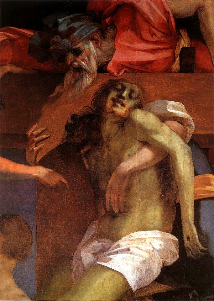 Rosso Fiorentino - Descent from the Cross (detail) - WGA20118