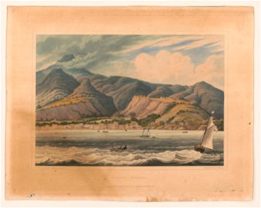 Roseau, Dominica - drawn by Lieut. Caddy, Royl. Artilly. ; engraved by J. Harris. LCCN91790577