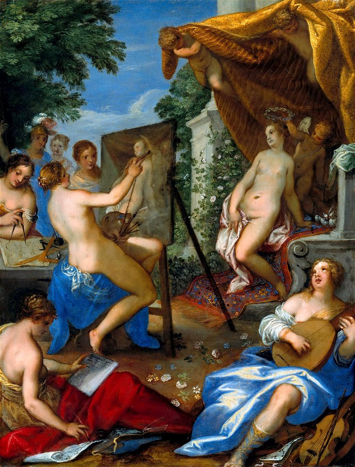 Hans Rottenhammer - Die Allegorie der Künste