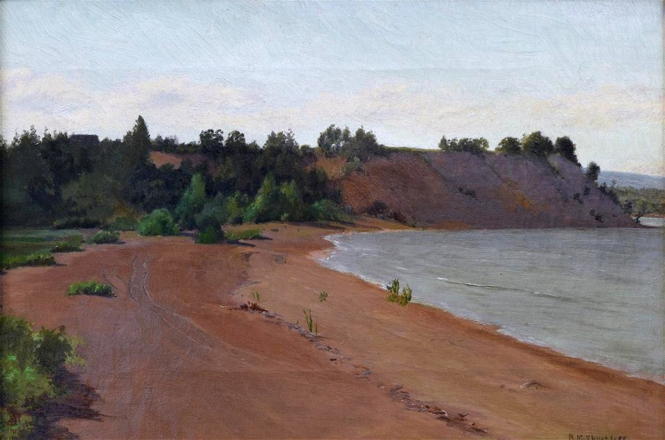Roswell Morse Shurtleff - Scene on the Upper Hudson - 1920.14.1 - Reading Public Museum