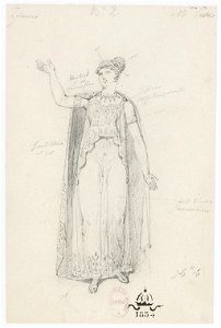 Rossini - Zelmira - Paris 1826 - Hippolyte Lecomte - Zelmira - Mme Pasta