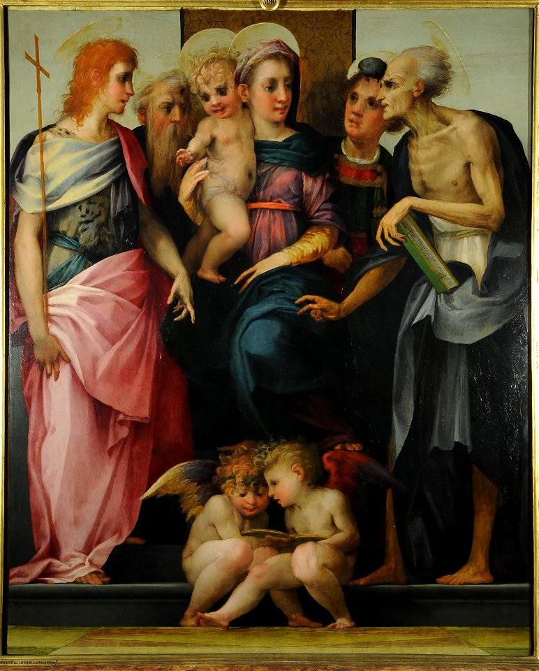 Rosso Fiorentino - Angelo musicante - Google Art Project