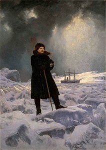 Adolf Erik Nordenskiöld målad av Georg von Rosen 1886