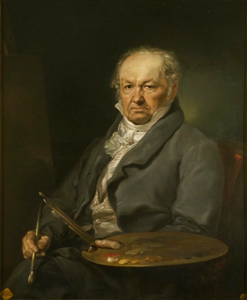 Rosario Weiss Goya copy of Vicente Lopez work
