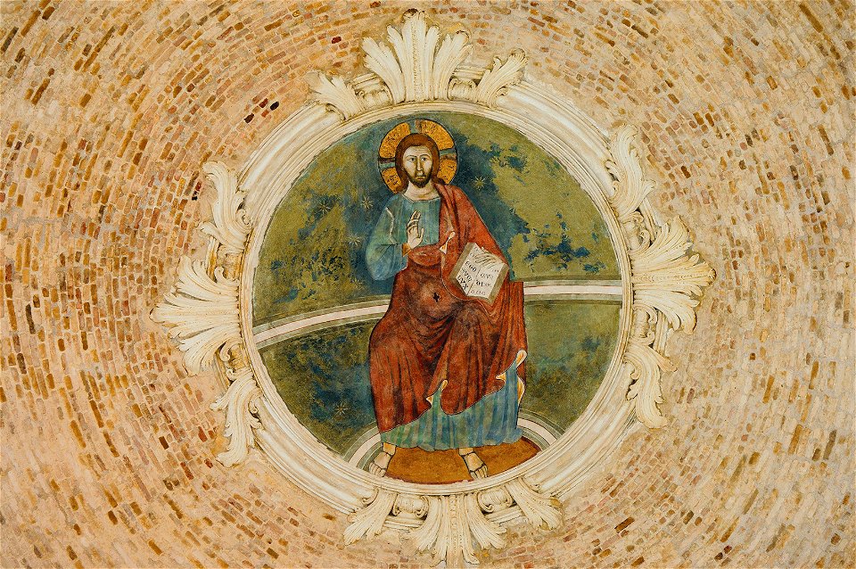 Rotunda Karmelske Matere Božje v Kopru - freska 1