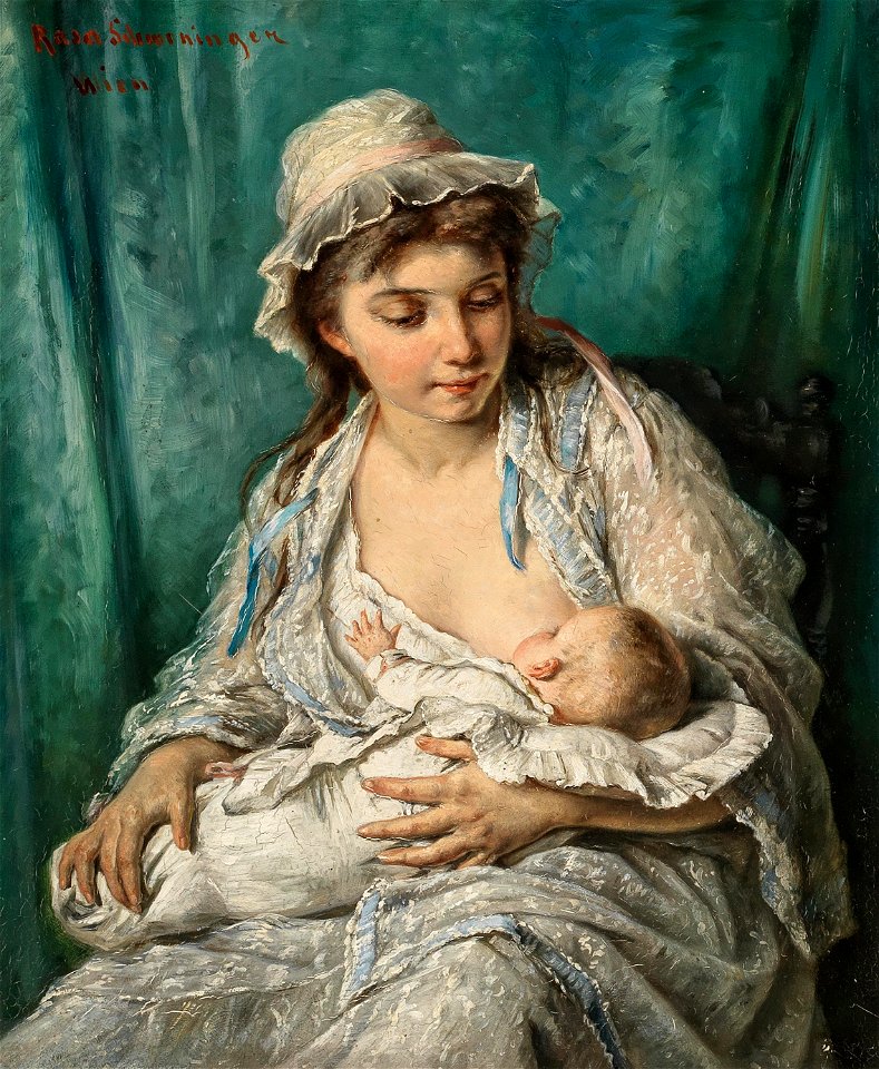 Rosa Schweninger Junge Mutter