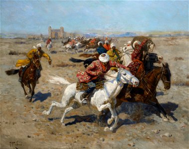 Франц Рубо - Игра Кокпар