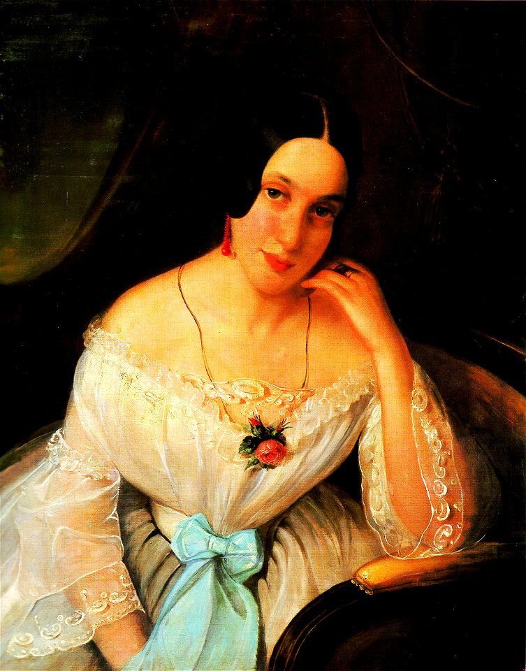 Rosenthal Női arckép 1844