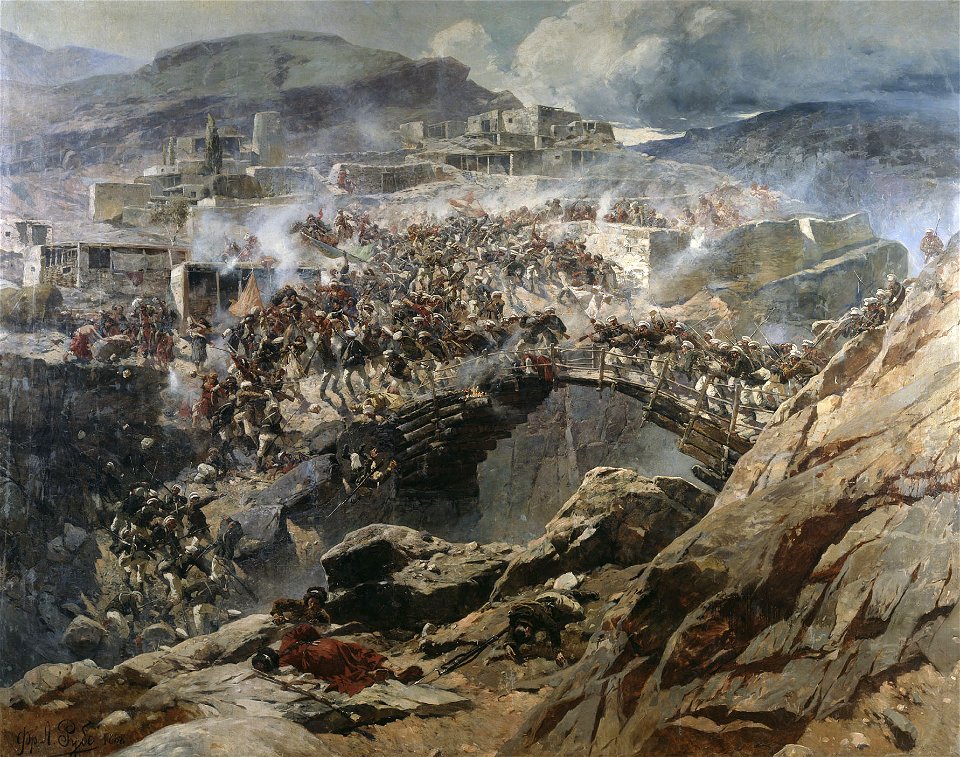 Франц Рубо - Ахульго (1888)