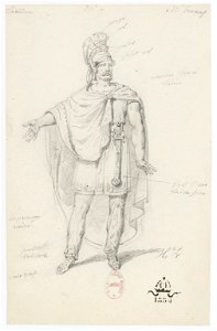 Rossini - Zelmira - Paris 1826 - Hippolyte Lecomte - Eacide - Mr Trévaux