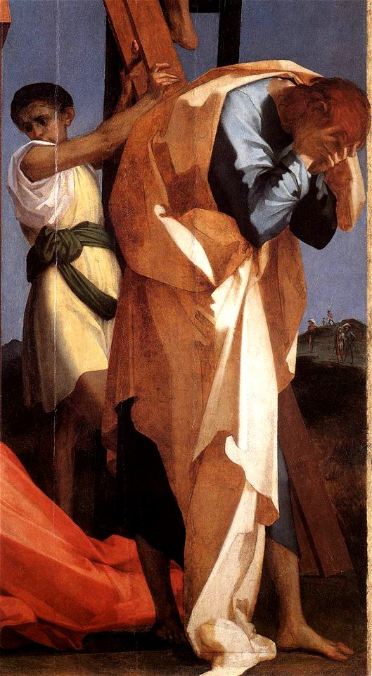 Rosso Fiorentino - Descent from the Cross (detail) - WGA20119