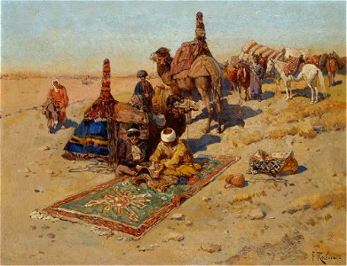 Франц Рубо - Кавказская сцена