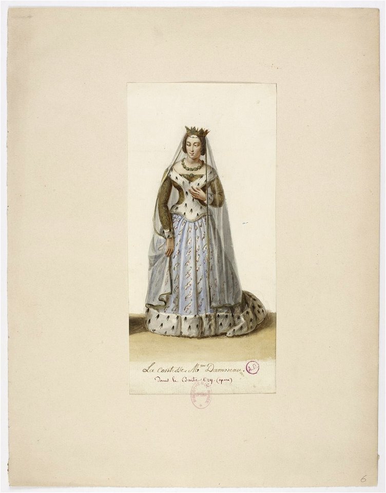 Rossini - Le comte Ory - Eugène Du Faget - Paris 1828 - 6. La comtesse, Mme Cinti-Damoreau