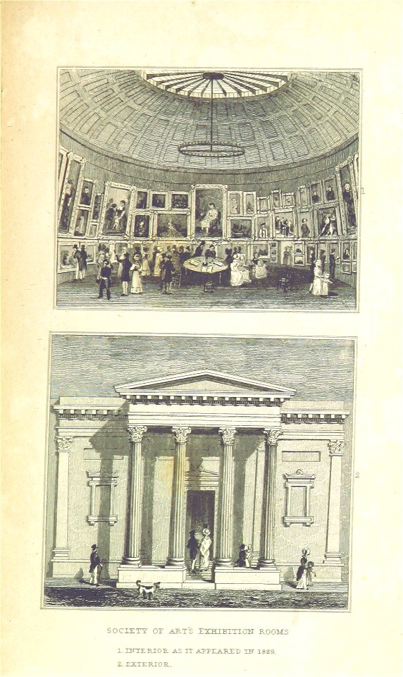 Royal Birmingham Society of Artists circa 1829