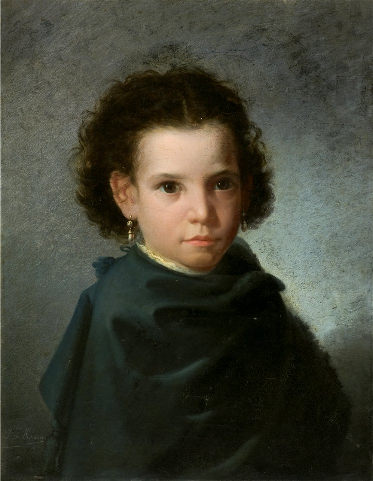 Rosario Romero de Torres niña - Rafael Romero de Barros - MBACO