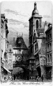 Rouen n° 7 Rue du Gros Horloge