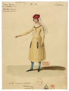 Rossini - Le comte Ory - Hippolyte Lecomte - Paris 1828 - 12. Paysanne. Ballets dames