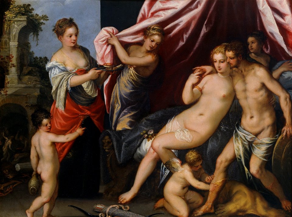 Hans Rottenhammer - Venus und Mars (Rijksmuseum)
