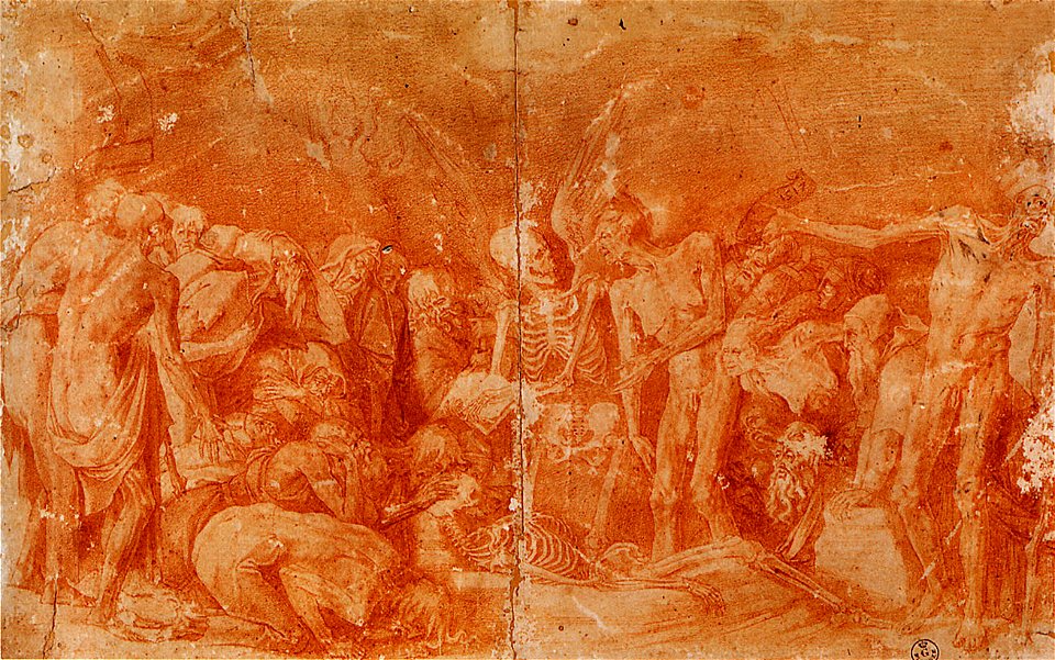 Rosso fiorentino, allegoria macabra