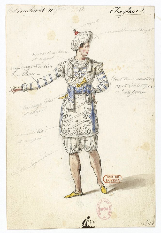 Rossini - Le siège de Corinthe - Hippolyte Lecomte - Paris 1826 - 12. Icoglans