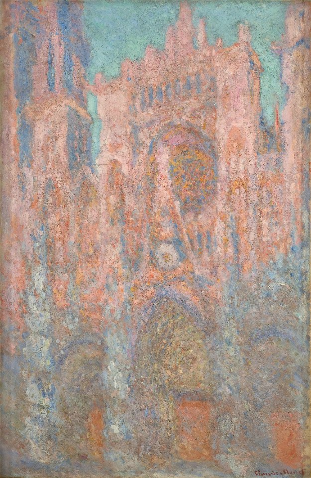 Rouen Cathedrale Monet Belgrade W1329