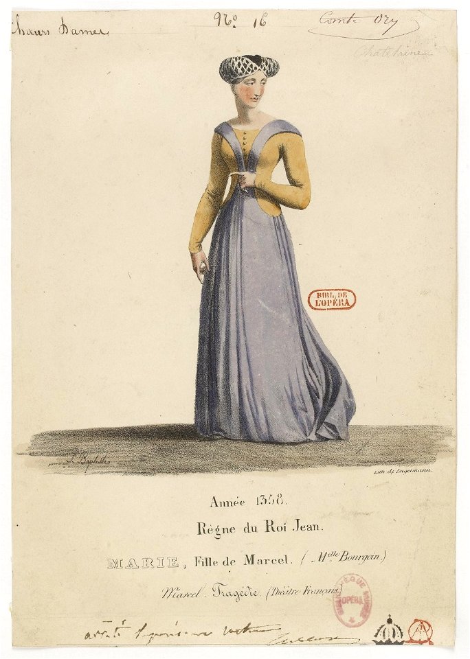 Rossini - Le comte Ory - Hippolyte Lecomte - Paris 1828 - 16. Châtelaines, choeurs dames