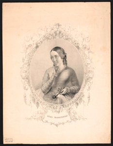 Rose Warrington - plumbeotype from life. LCCN2014649351