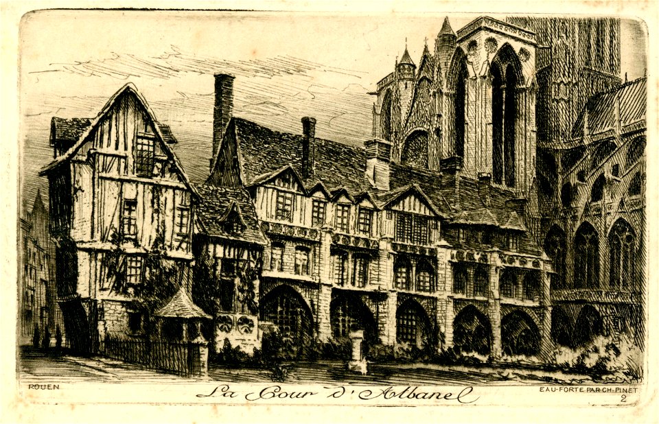 Rouen n° 2 La Cour d'Albane