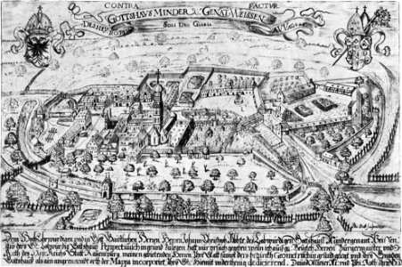 Roth Kloster Weißenau von Osten 1625