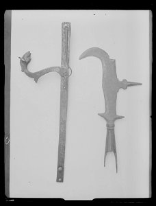 Ross-schinder, fragmentarisk klinga till. Sydamerika 1500-talet - Livrustkammaren - 62220