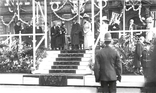 Royal Visit by George V to Widnes 7 July 1913