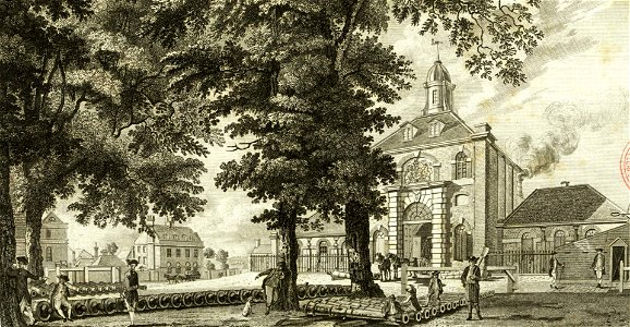 Royal Foundry, Woolwich, Paul Sandby 1779 LMA